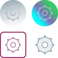 Unique Settings Icon Design vector