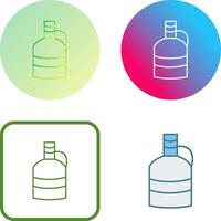 Unique Moon Shine Icon Design vector