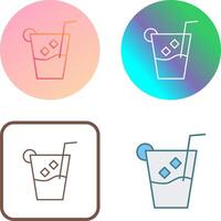 Unique Whiskey Sour Icon Design vector