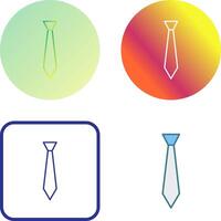 Tie Icon Design vector