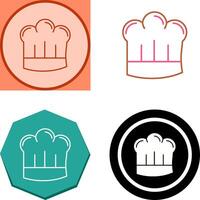 Chef Hat Icon Design vector