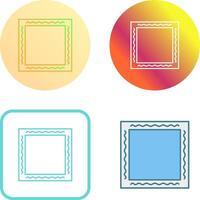 Unique Frame Icon Design vector