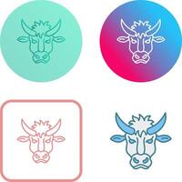 bisonte icono diseño vector