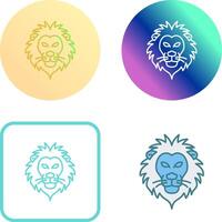 Lion Icon Design vector