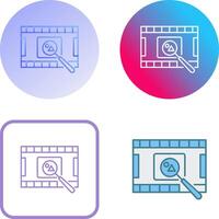 Unique Find Picture Icon Design vector