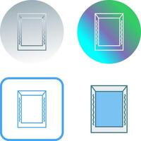 Unique Frame Icon Design vector