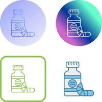 Vitamins Icon Design vector