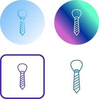 Tie Icon Design vector