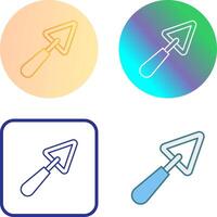 Trowel Icon Design vector