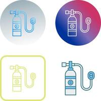 Oxygen Tank Icon Design vector