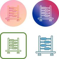 Abacus Icon Design vector