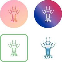 Lobster Icon Design vector