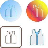 Swimming Vest Icon Design vector