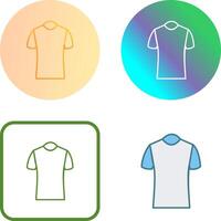 polo camisa icono diseño vector