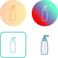 Cosmetic Product Icon Design vector