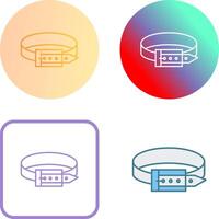 Belt Icon Design vector