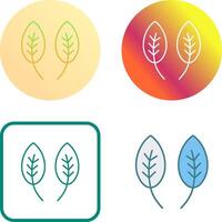 Herb Icon Design vector