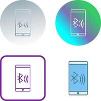 Connected Device Icon Design vector