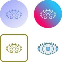 Vision Icon Design vector