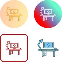 Workspace Icon Design vector