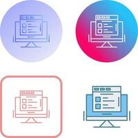 Search Product Icon Design vector