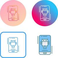 Android Icon Design vector