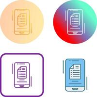 To Do List Icon Design vector