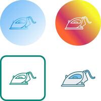 Iron Icon Design vector