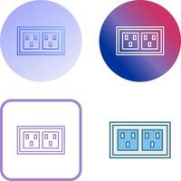 Socket Icon Design vector