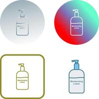 Lotion Icon Design vector