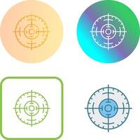 Target Icon Design vector