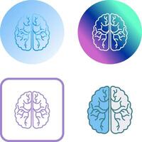 Brain Icon Design vector