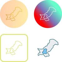 Map Icon Design vector