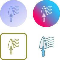 Trowel Icon Design vector