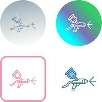 diseño de icono de aerógrafo vector