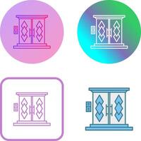 Door Icon Design vector