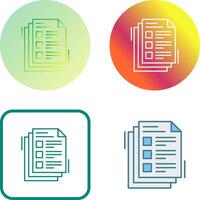 Notes Icon Design vector