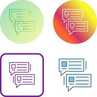 Project Consulting Icon Design vector