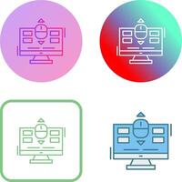 Scroll Icon Design vector