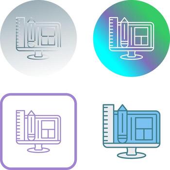 Web Design Icon Design vector