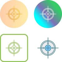 Aim Icon Design vector