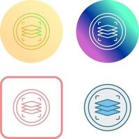 Layers Icon Design vector