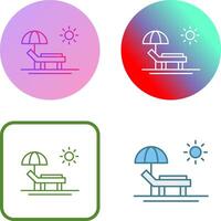 Hammock Icon Design vector