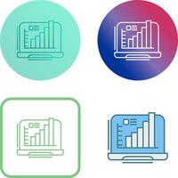 Laptop Icon Design vector