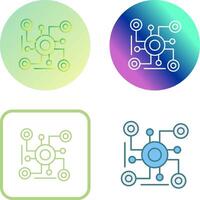 Connection Icon Design vector