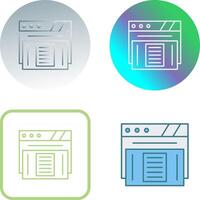 Paper Icon Design vector