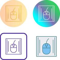 Mouse Icon Design vector