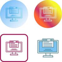 diseño de iconos web vector