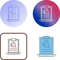 Search Icon Design vector