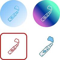 Electronic Cigarette Icon Design vector